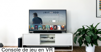 Console de jeu en VR